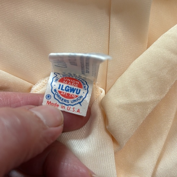 Vintage (Lot‎ of 2) Black & Ivory Slip dresses 34/36 coquette sexy romantic - Picture 12 of 13